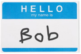 hello, my name is Bob